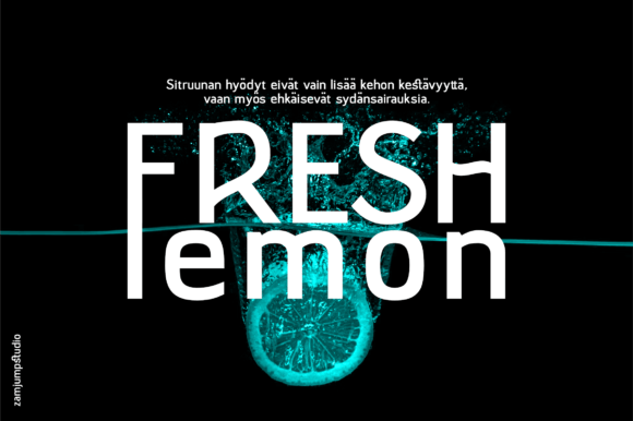 Bricensa Font - Preview 3