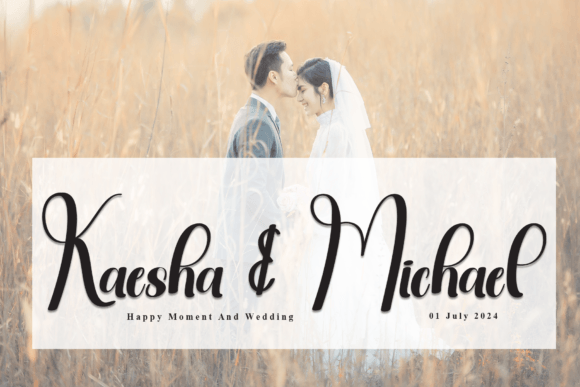 Bride Font - Preview 1