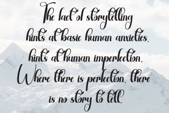 Bride Font - Preview 5