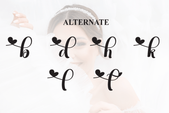 Bride Font - Preview 6