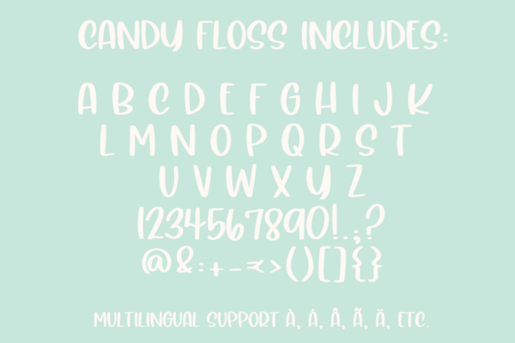Candy Floss Font - Preview 1