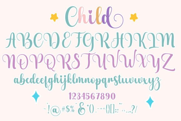 Child Font - Preview 2