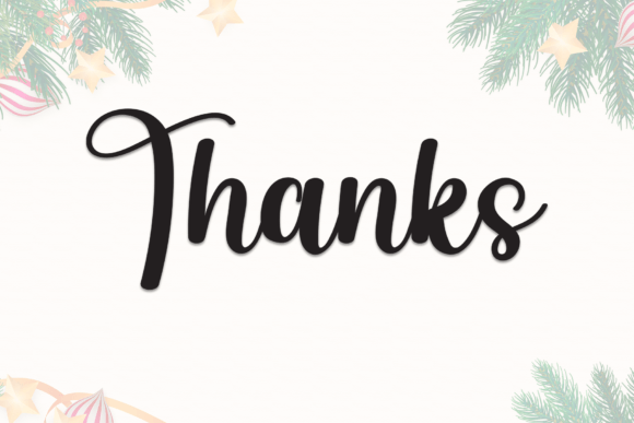 Christmas Font - Preview 6