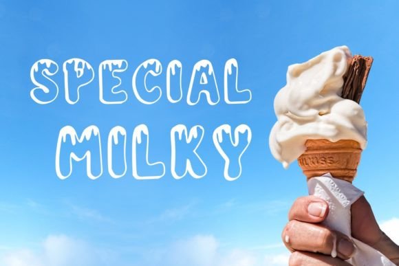 Creamy Melty Font - Preview 2