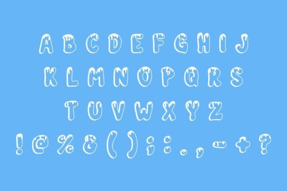 Creamy Melty Font - Preview 4