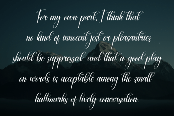 Dearlove Font - Preview 5