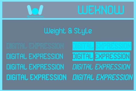 Digital Expression Font - Preview 5