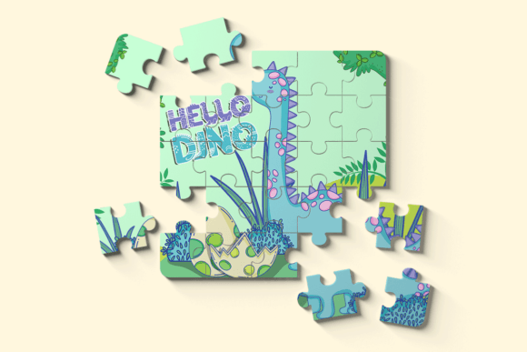 Dino Forest Font - Preview 1