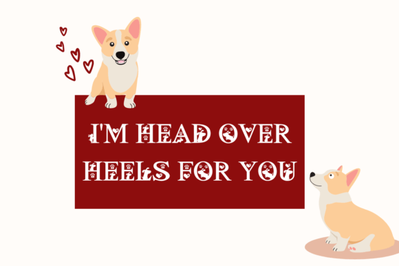Dog Love Font - Preview 1