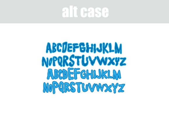 Doozy Blue Font - Preview 6