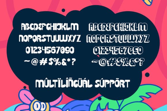 Dorman Display Font PNG with transparent background - Preview 1