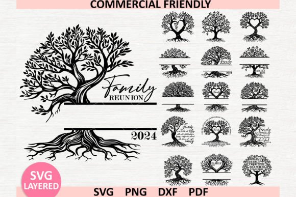 Family Tree SVG Bundle,Tree of Life Svg