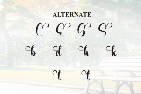 Garden Font - Preview 6