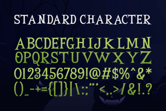 Ghosty Font - Preview 1