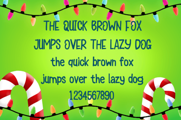 Grinchie 2.0 Font PNG with transparent background - Preview 3
