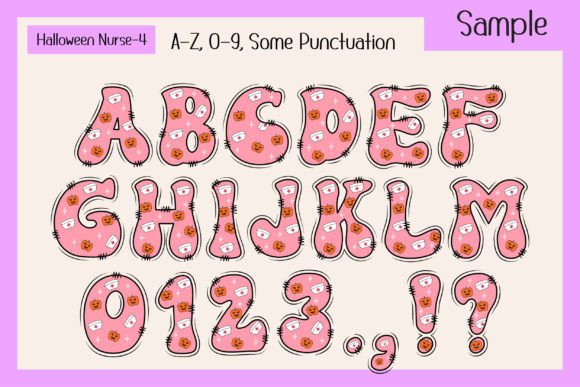 Halloween Nurse Font - Preview 5