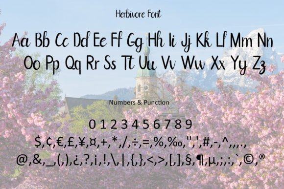 Herbivore Font - Preview 3