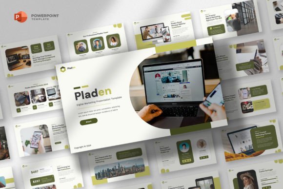 Preview of Marketing Strategy Powerpoint Template marketing presentation template