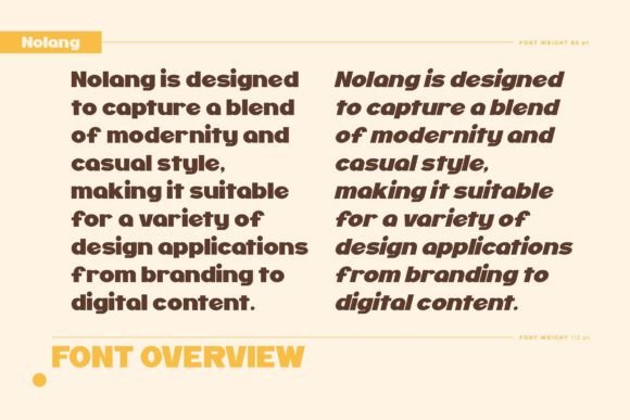 Nolang Font PNG with transparent background - Preview 1