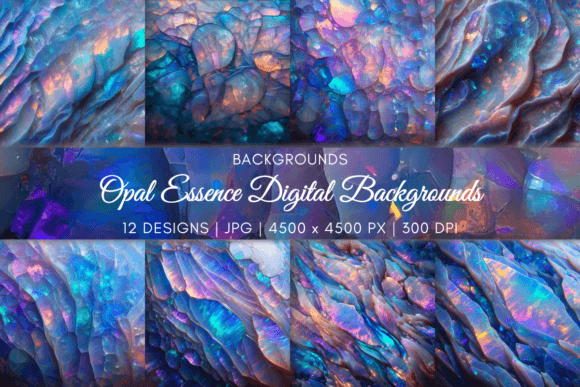 Opal Essence Digital Backgrounds