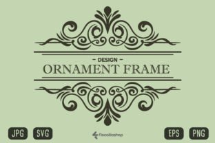 Ornament Frame, Frame #063 Graphic by flocalliastore · Creative Fabrica