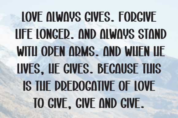 Rose Garden Font PNG with transparent background - Preview 5