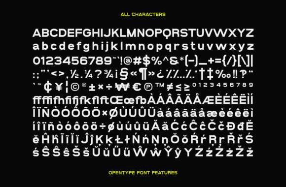 Sans Sulex Font PNG with transparent background - Preview 4
