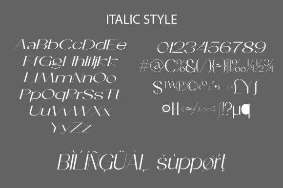 Berandal Font - Preview 3