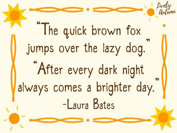 Bright Breeze Font - Preview 3