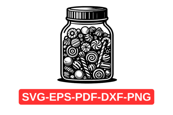 Candy Jar SVG Bundle Bundle · Creative Fabrica