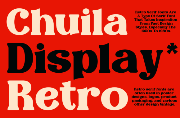 Chuila Font - Preview 1