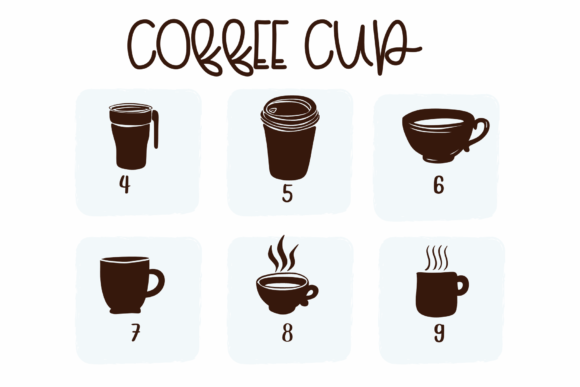 Coffee Cup Font - Preview 3