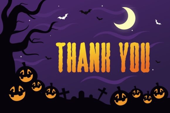 Dark Scary Font PNG with transparent background - Preview 3