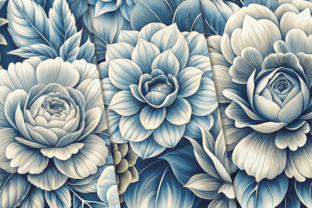 Dusky Garden Graphic by curvedesign · Creative Fabrica