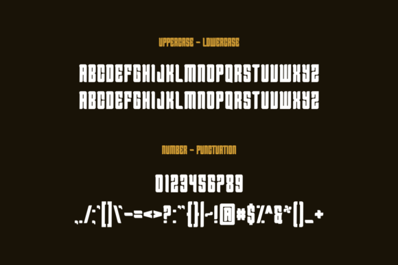 Edonyx Font - Preview 3