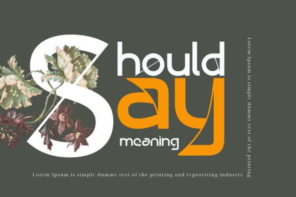 Exploring Possibility Font - Preview 3