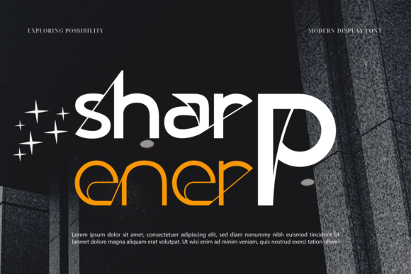 Exploring Possibility Font - Preview 4