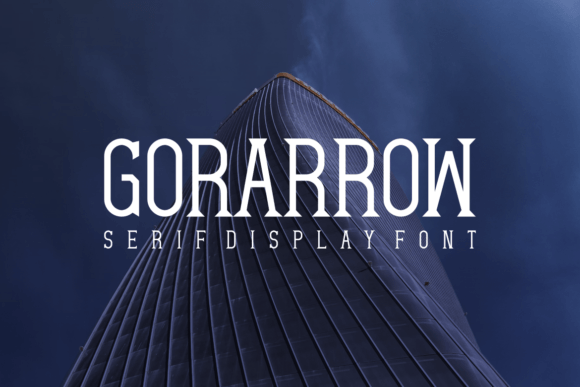 Gorarrow Font - Preview 2