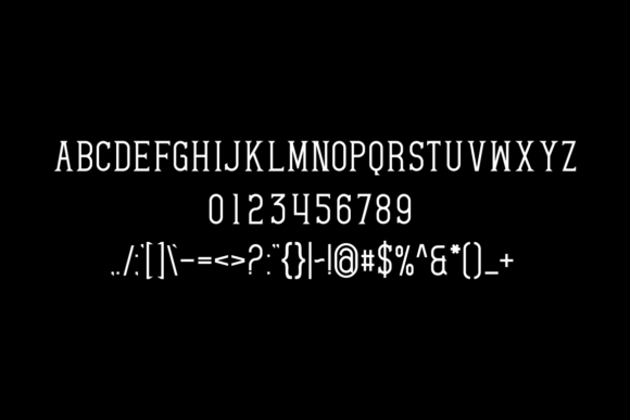 Gorarrow Font - Preview 3
