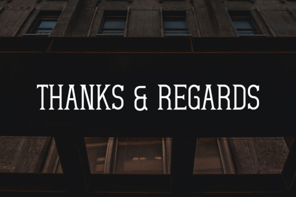 Gorarrow Font - Preview 4