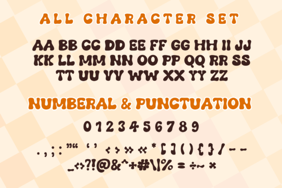 Groovy Autumn Font - Preview 3