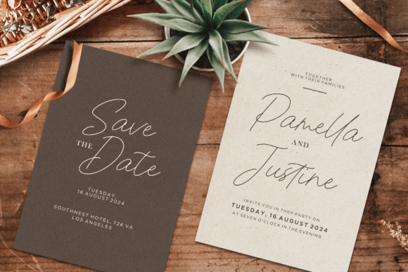 Jemaritta Signature Font PNG with transparent background - Preview 5