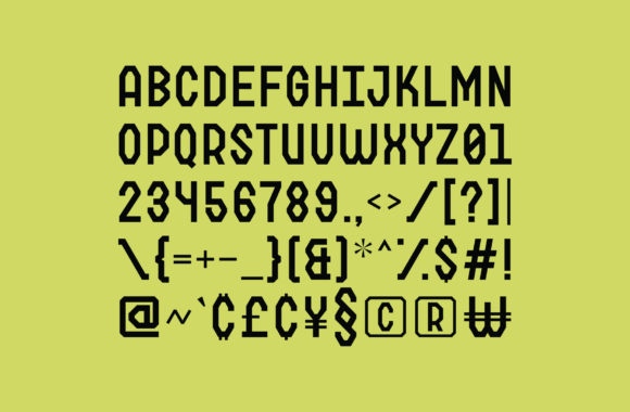 Matech Font PNG with transparent background - Preview 6
