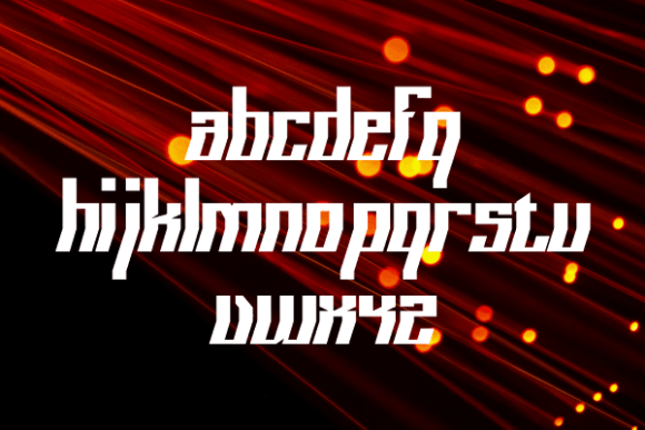 Noxturent Font PNG with transparent background - Preview 2