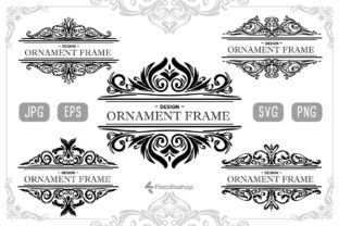 Ornament Frame, Frame Set #01 Graphic by flocalliastore · Creative Fabrica