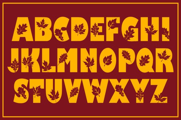 Autumn Font - Preview 1