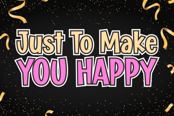 Beautiful Thinking Font - Preview 1