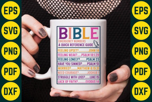 Bible Emergency Numbers Svg Design Graphics