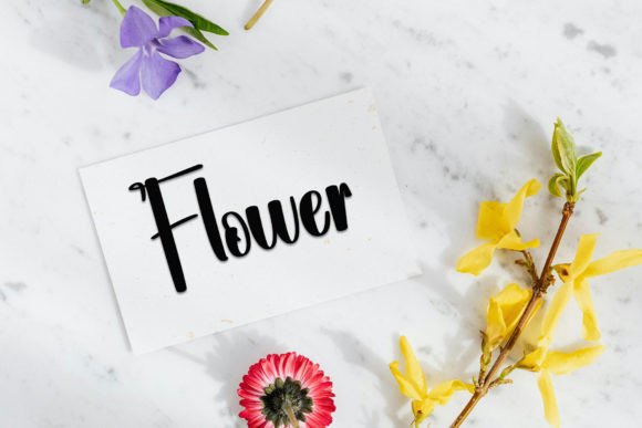 Botanical Font - Preview 2