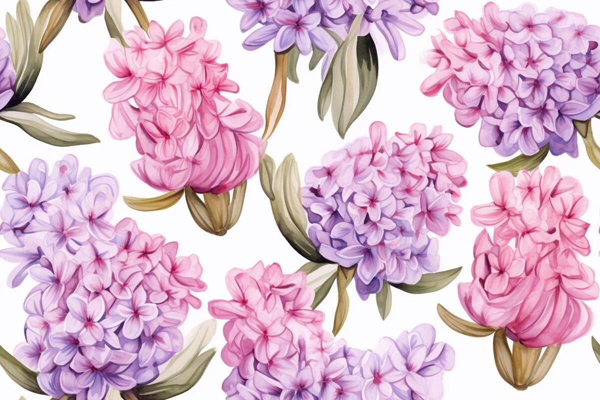 Botanical Art Texture Design Graphic by Ranya Art Studio · Creative Fabrica